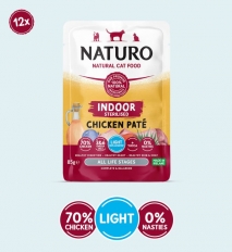 Naturo Cat Sterilised Chicken Pate Pouch 85x12