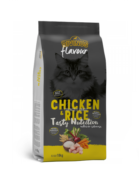 DIVINUS FLAVOUR Cat CHICKEN/RICE 18      