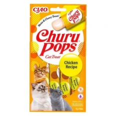 CHURU POPS - Фино желе коте 4 бр /видове/